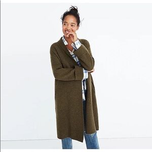 Madewell Rivington Sweater-Coat